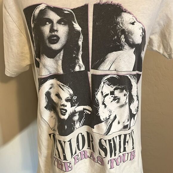 Taylor Swift Off White The Eras Graphic Shirt - Picture 4 of 8